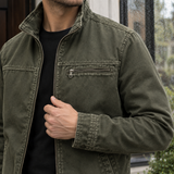 Dorian Washed Jacket - Lead Product Detail