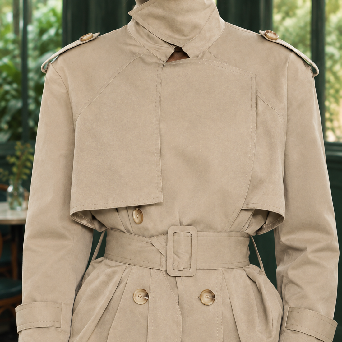 Serena-Rose Belted Jacket - Lead Product Detail