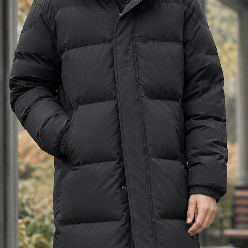 Hadrian Puffer Coat - Lead Product Detail