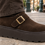 Sabatini Platform Monk Shoes - Lead Product Detail