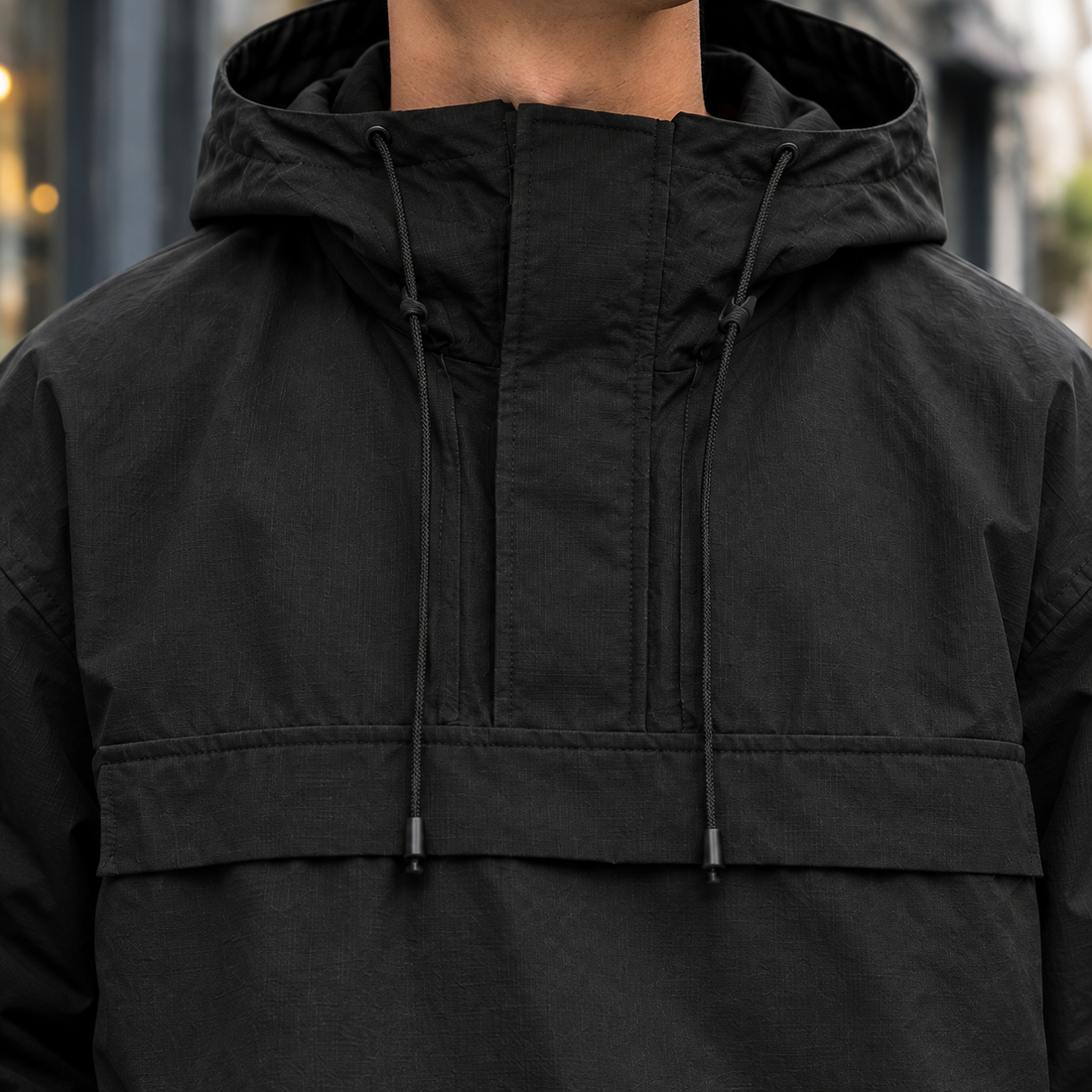 Romano Pullover Hoodie - Lead Product Detail