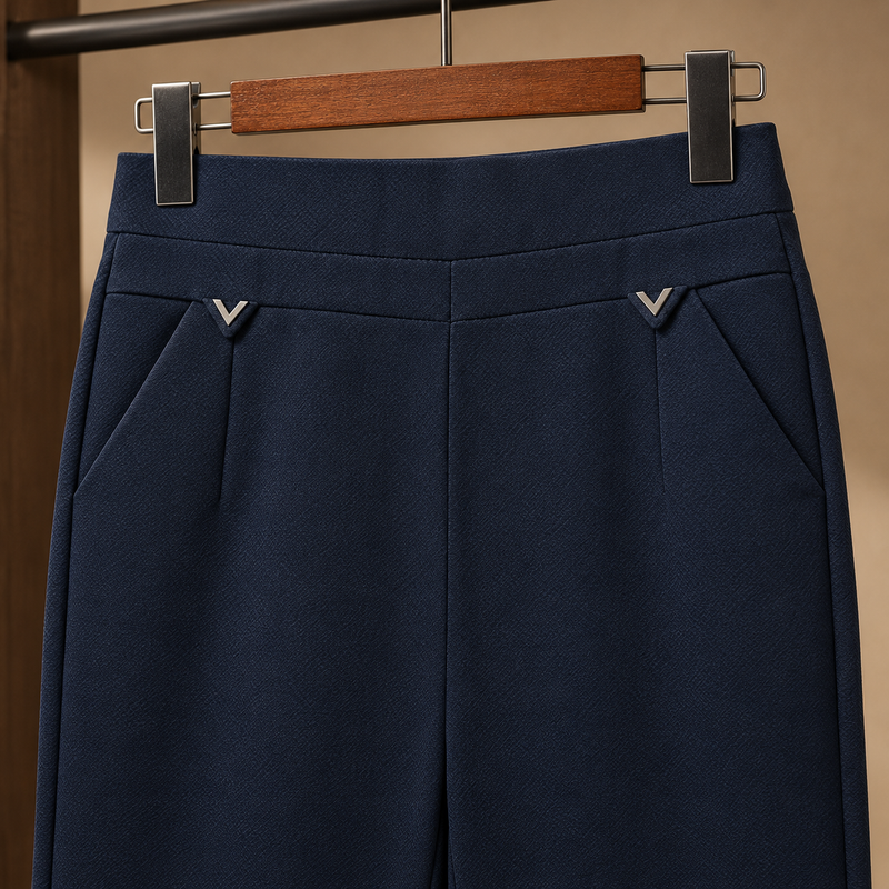 Esther-Hope Straight Leg Pants - Lead Product Detail