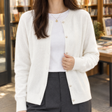 Brigitta-Sage Pearl Cardigan - Lead Product Detail