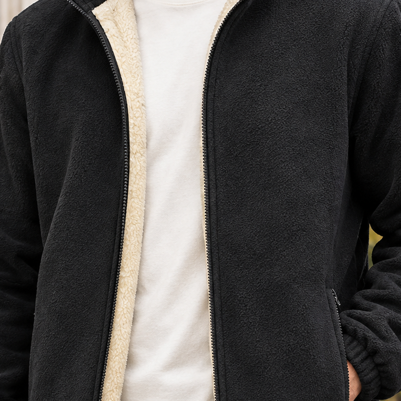Florian Cashmere Jacket - Lead Product Detail