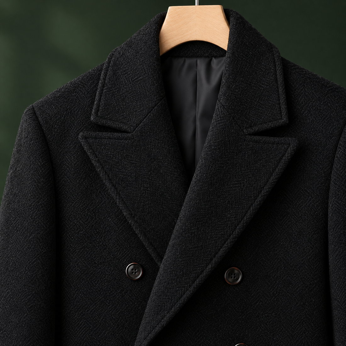 Wilder Double-Breasted Overcoat - Lead Product Detail