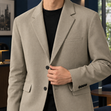 Bartholomew Relaxed Blazer - Lead Product Detail