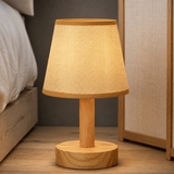 Linden Bamboo Lamp - Natural Jute