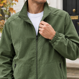 Sterling Stand Collar Jacket - Lead Product Detail