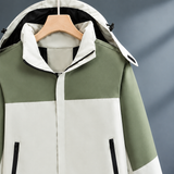 Gaultier Color Block Jacket - Lead Product Detail