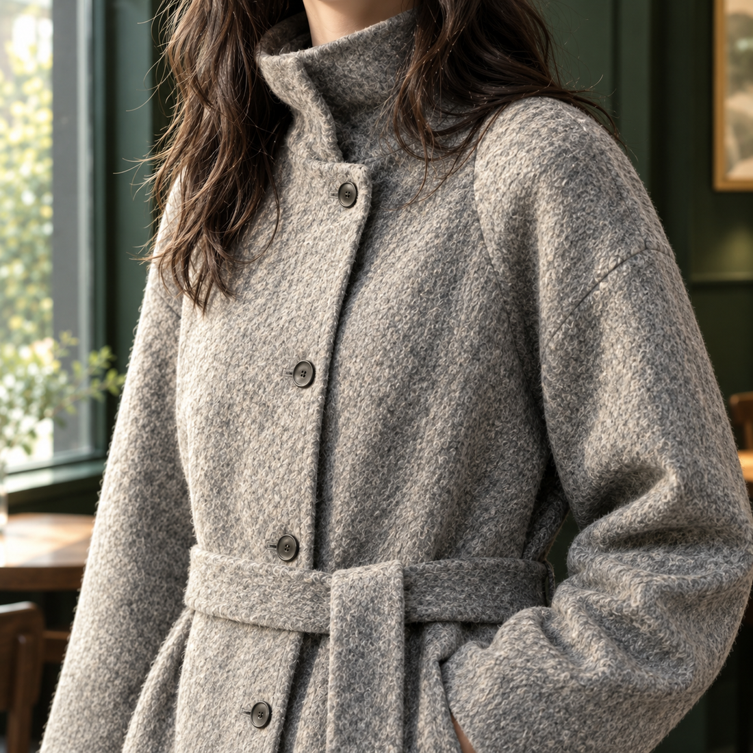 Thalia-Belle Cashmere Jacket - Lead Product Detail