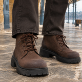 Paladini Lug Sole Boots - Lead Product Detail