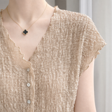 Mabel-June Pleated Cardigan - Lead Product Detail
