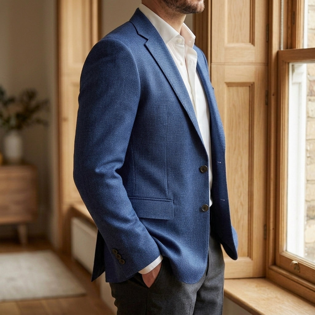 Wilder Linen Jacket - Lead Alternate View