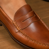Cabrini Leather Loafers - Lead Product Detail