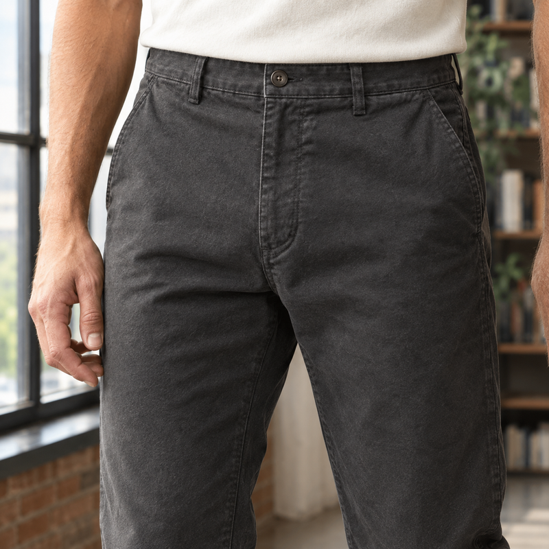 Austin Straight Pants - Lead Product Detail