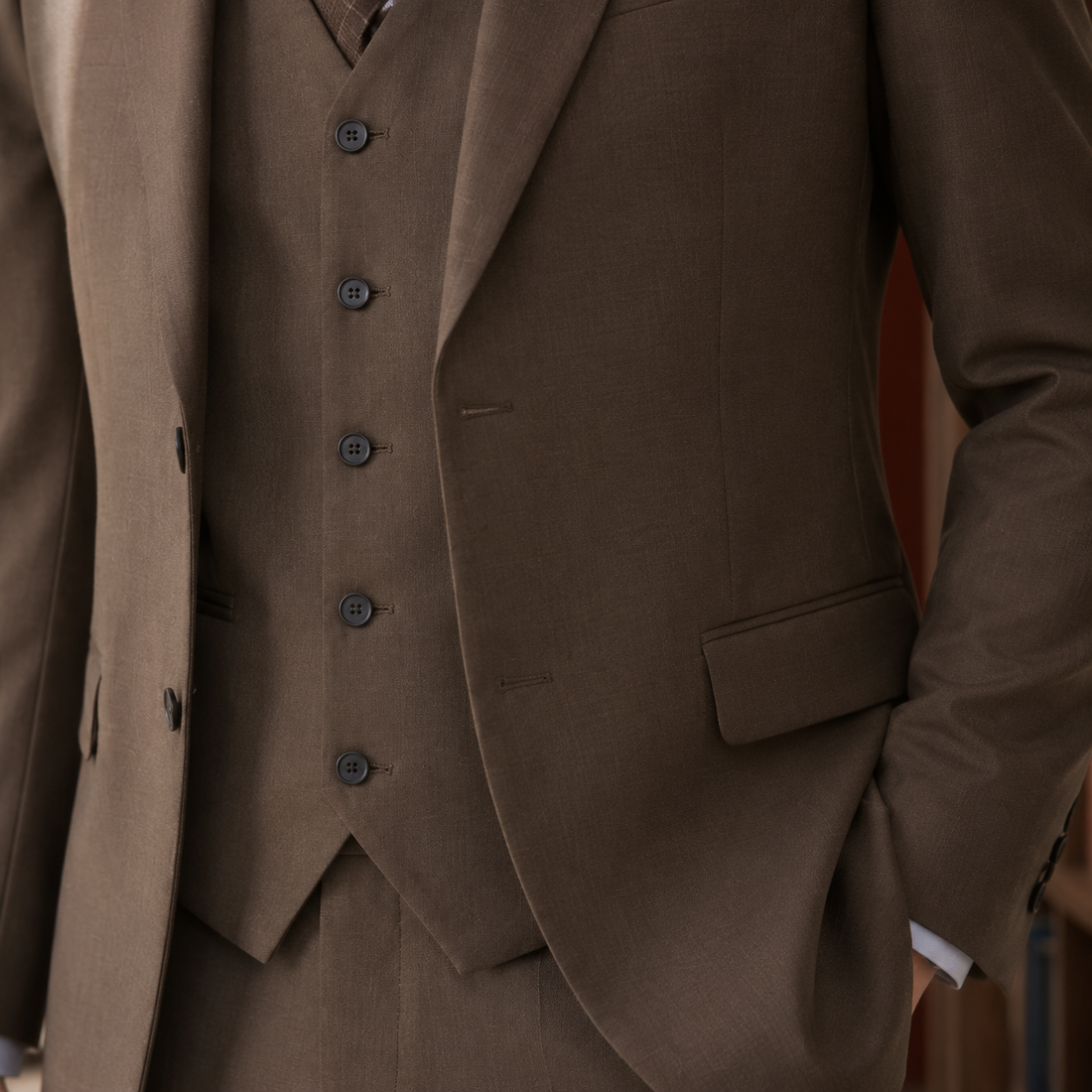 Theodric Tailored Suit - Lead Product Detail