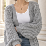Henriette-Lane Chunky Knit Cardigan - Lead Product Detail