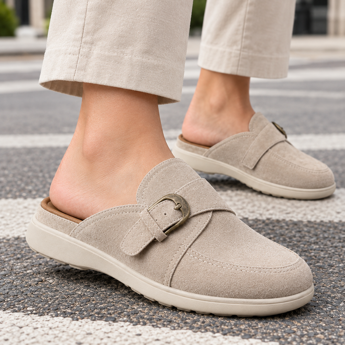 Morosini Buckle Mules - Lead Product Detail