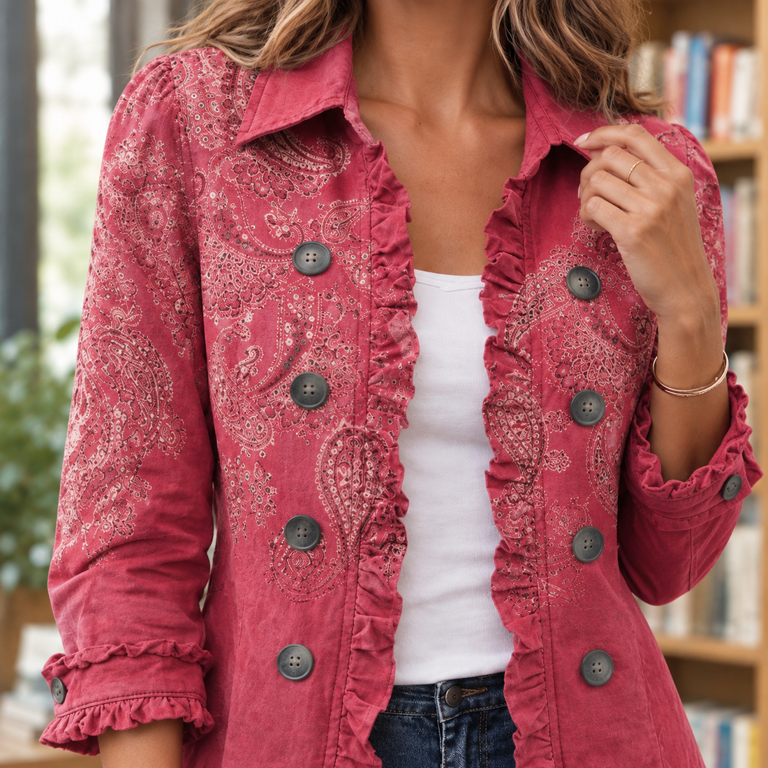 Adeline-Mae Paisley Jacket - Lead Product Detail
