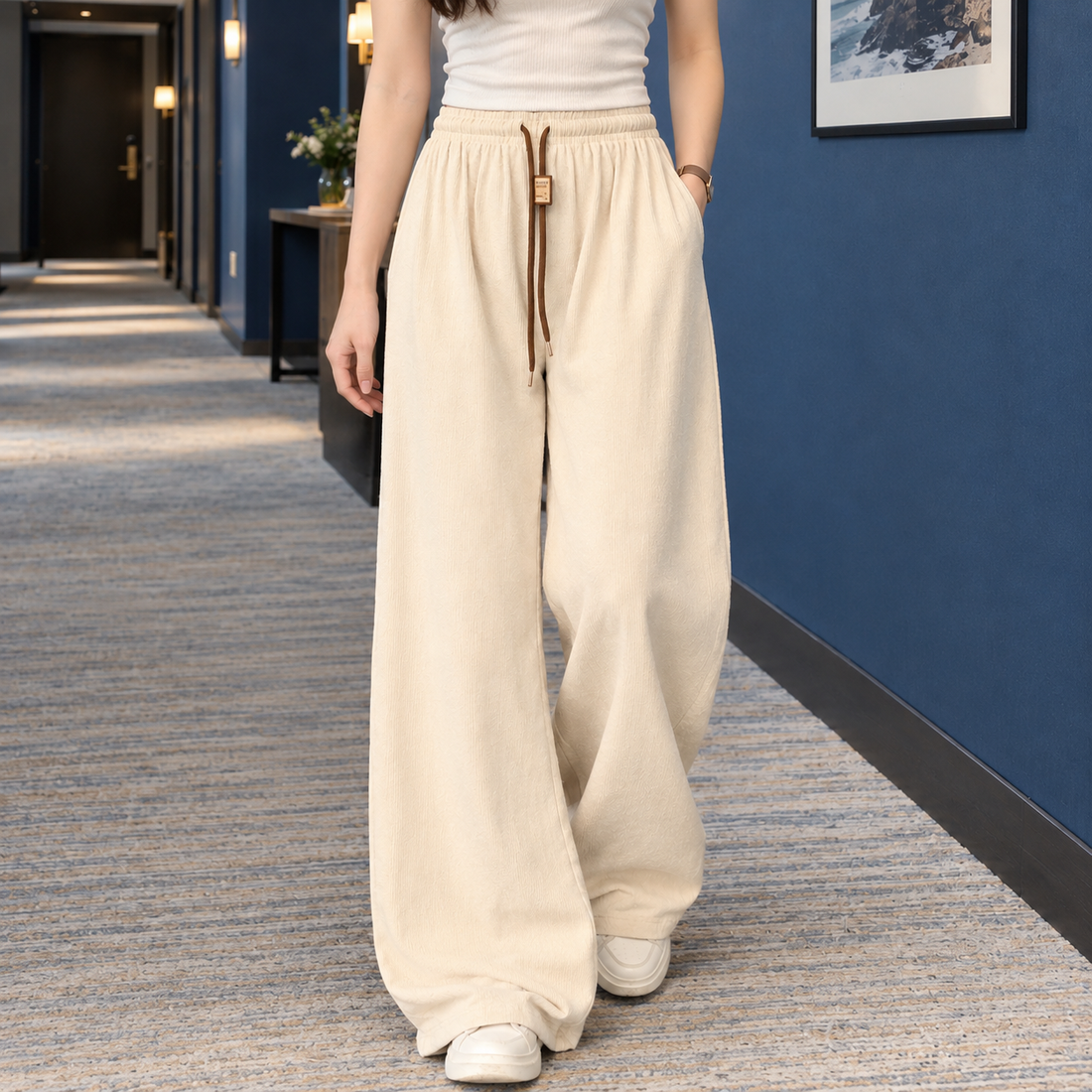Kelsey Wide Leg Pants - Lead Product Detail