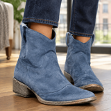 Baldini Suede Boots - Lead Product Detail
