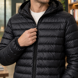 Marco Hooded Jacket - Lead Product Detail