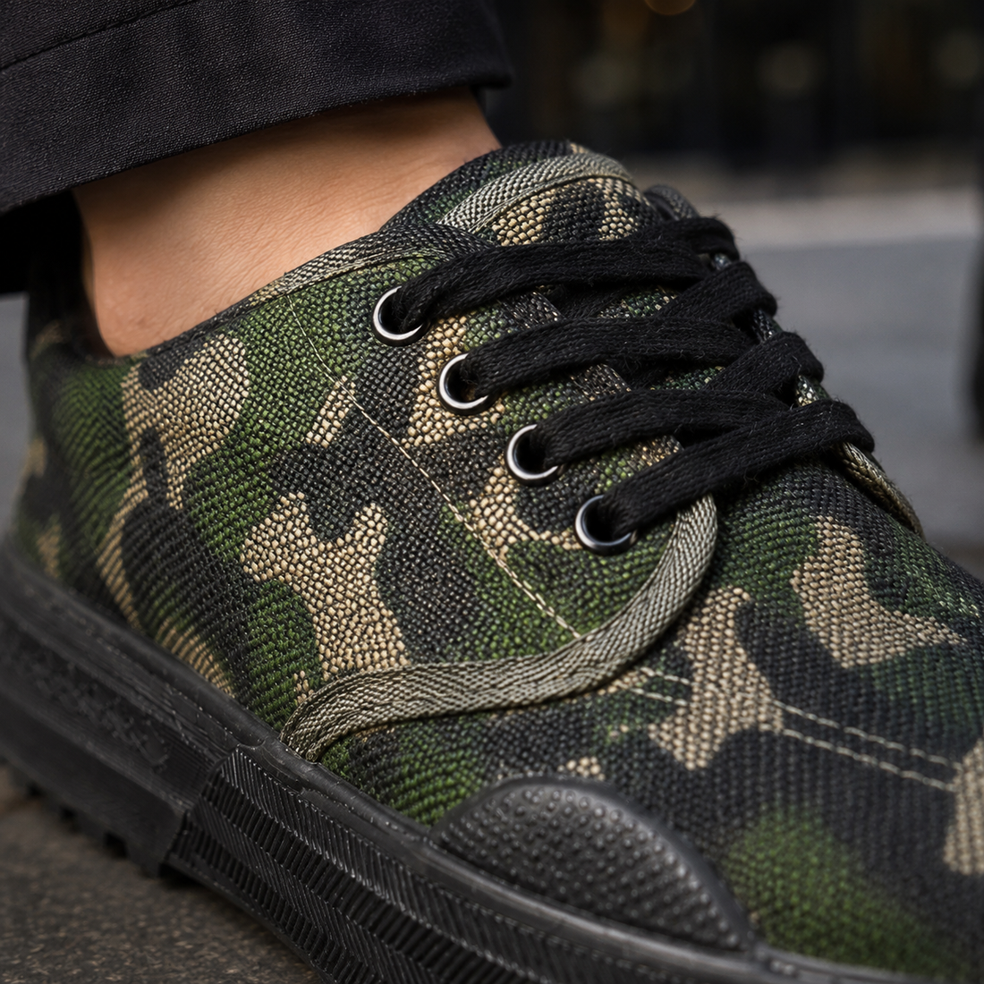 Parodi Rugged Sneakers - Lead Product Detail