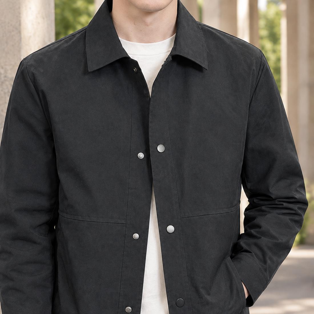 Oliver Utility Jacket - Lead Product Detail