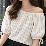 Katherine Gathered Neck Top - Lead Product Detail