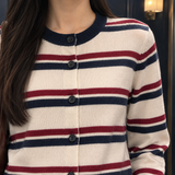 Florentine-Kate Striped Cardigan - Lead Product Detail