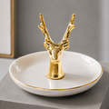 Gold Deer Head