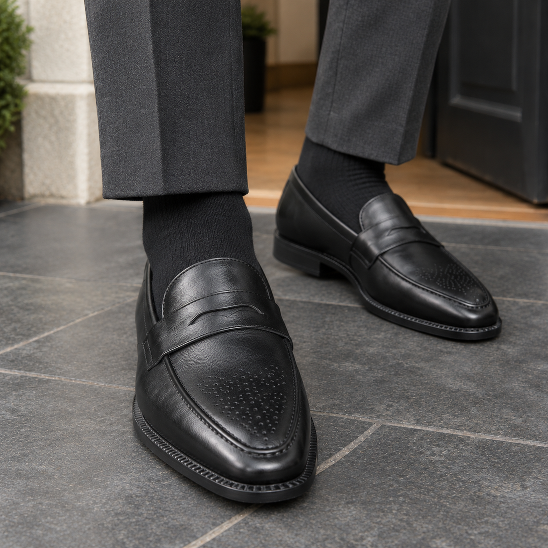 Rovelli Penny Loafers - Lead Product Detail