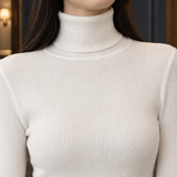 Perpetua-Pearl Ribbed Sweater - Lead Product Detail