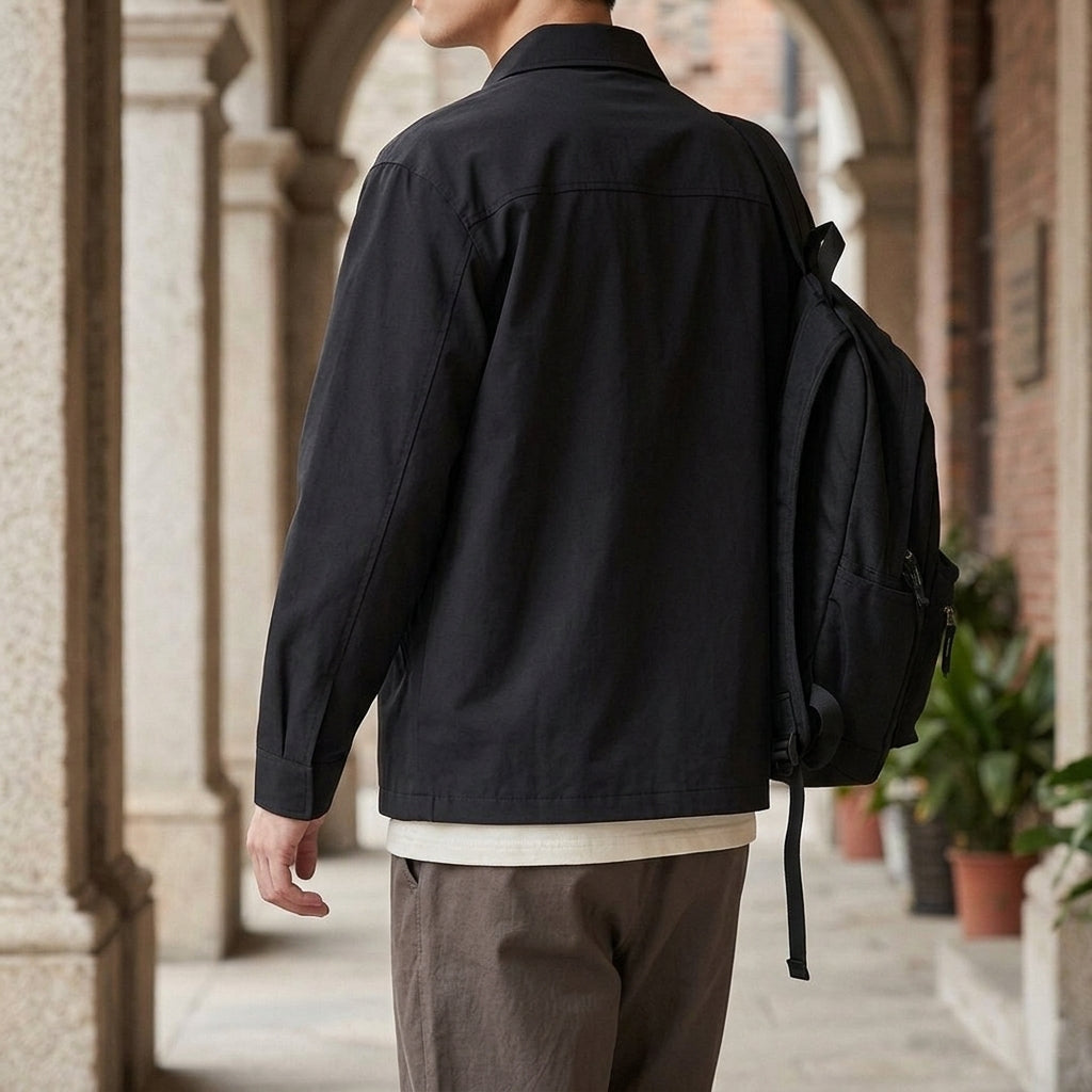 Wilder Utility Jacket - Lead Alternate View