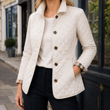 Matilda-Claire Quilted Jacket - White