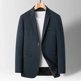 Camerino Tailored Blazer - Navy