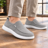 Ferrero Slip-On Loafers - Gray