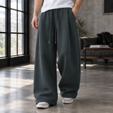 Caleb Wide Leg Pants - Dark Gray