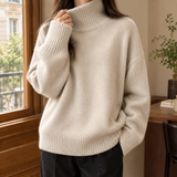 Imogen-Elise Turtleneck Sweater - Beige