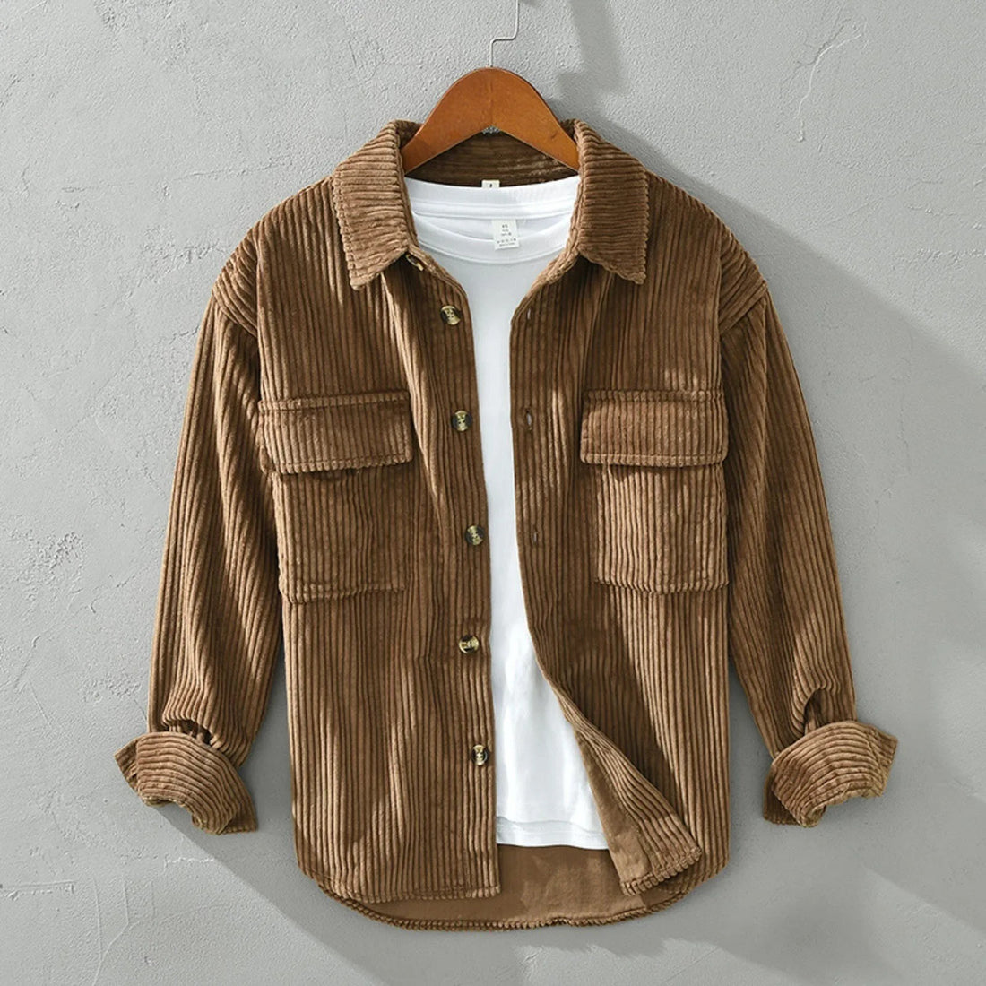 Lucifer Corduroy Shirt - Brown