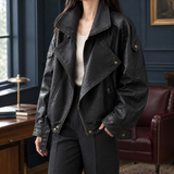 Sienna-Elise Moto Jacket - Black