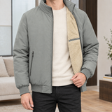 Harlan Stand Collar Jacket - Gray