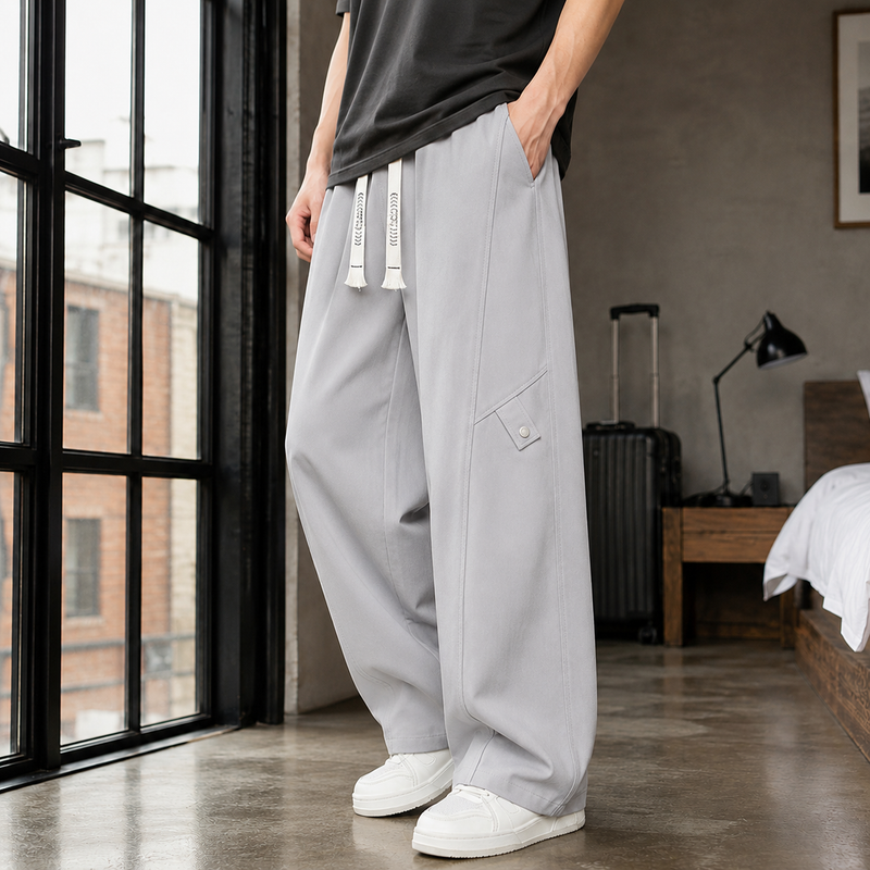 Roderick Utility Pants - Gray