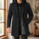 Wyatt Hooded Jacket - Black