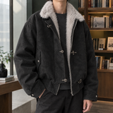 Romano Toggle Jacket - Black