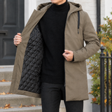 Romano Hooded Jacket - Coffee