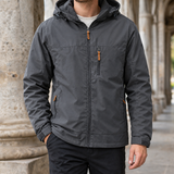 Carter Hooded Jacket - Gray