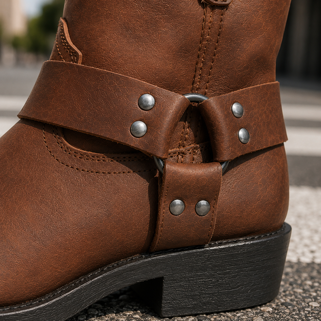 Brambilla Harness Boots - Lead Product Detail