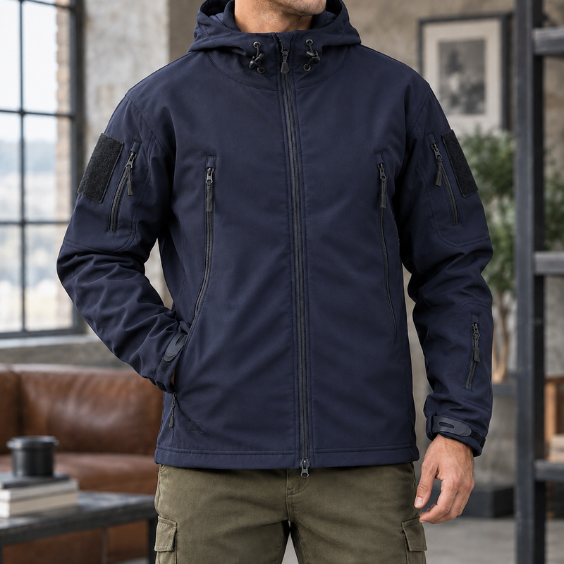 Hudson Tactical Jacket - Navy Blue