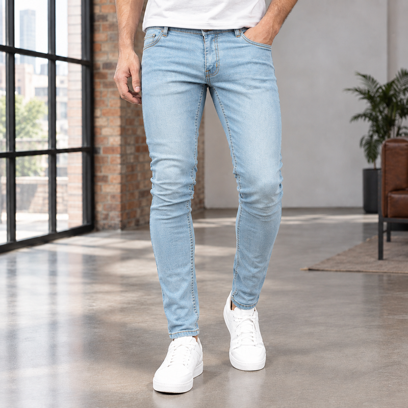 Carter Skinny Jeans - Light Blue